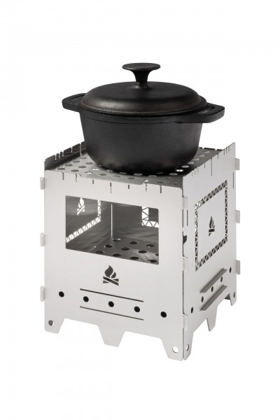 Grillplatte Steckbare Bushbox XXL Campfire