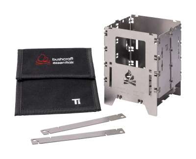 Bushbox XL Titanium: Ultralight, foldable, highly efficient