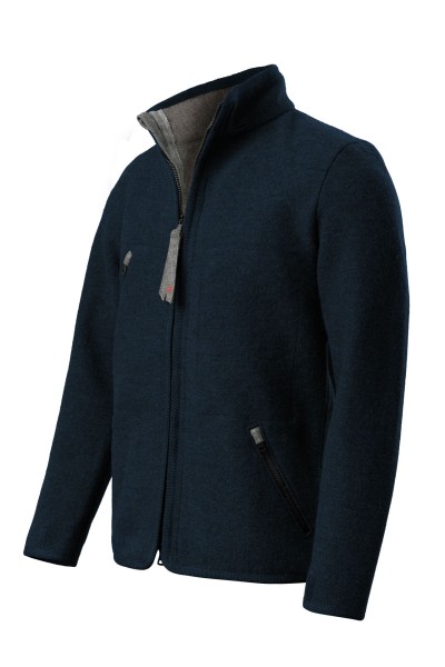 Wool Essentials Active Wear Jacke (Mittelblau)