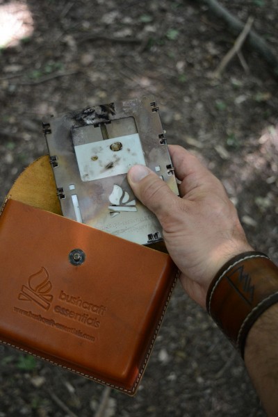 Leather Pouch Bushbox LF