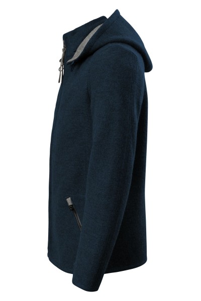 Wool Essentials Active Wear Jacke (Mittelblau)