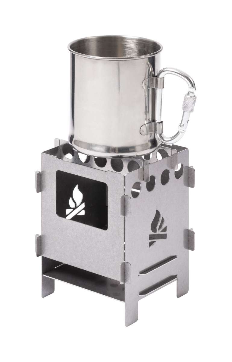 Bushbox Outdoor Pocket Stove: small, easy, inexpensive