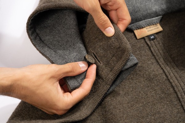 Wool Essentials Active Wear Jacke (Mittelbraun)