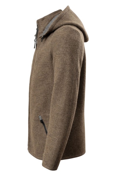 Wool Essentials Active Wear Jacke (Mittelbraun)