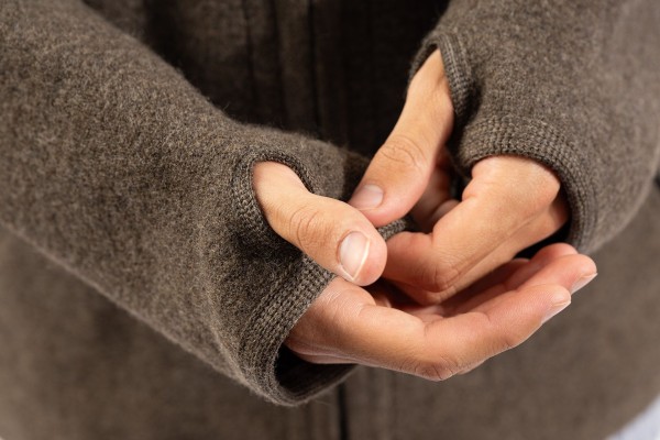 Wool Essentials Active Wear Jacke (Mittelbraun)