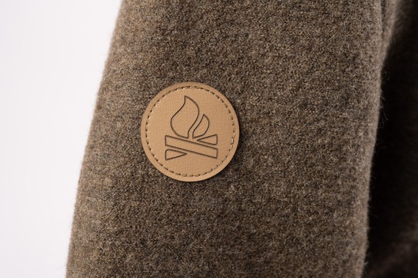 Wool Essentials Active Wear Jacke (Mittelbraun)