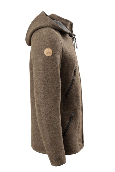 Wool Essentials Active Wear Jacke (Mittelbraun)