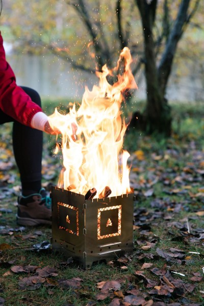Steckbare Bushbox XXL Campfire – Set