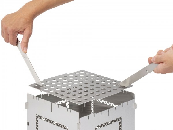 Grillplatte Steckbare Bushbox XXL Campfire